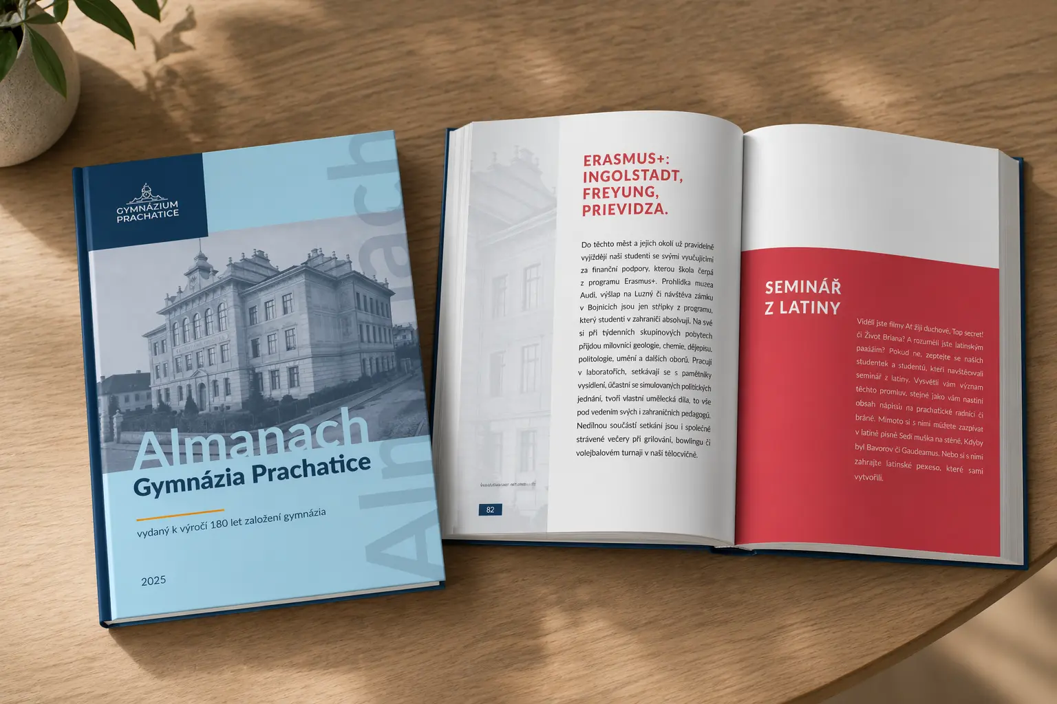 Výroční almanach Gymnázia Prachatice